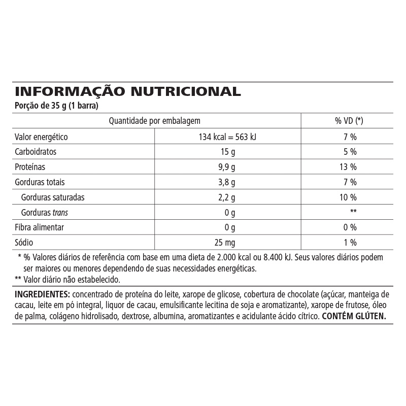 Barras de Proteína Limão Citrus 7 Barras por Caixa - 245g - Imagem 2