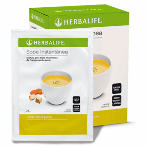 Sopa Instantânea Frango com Legumes 7 Sachês por Caixa - 196g (28g Cada)
